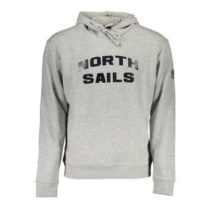 Grigio Cotton Men Sweatshirt