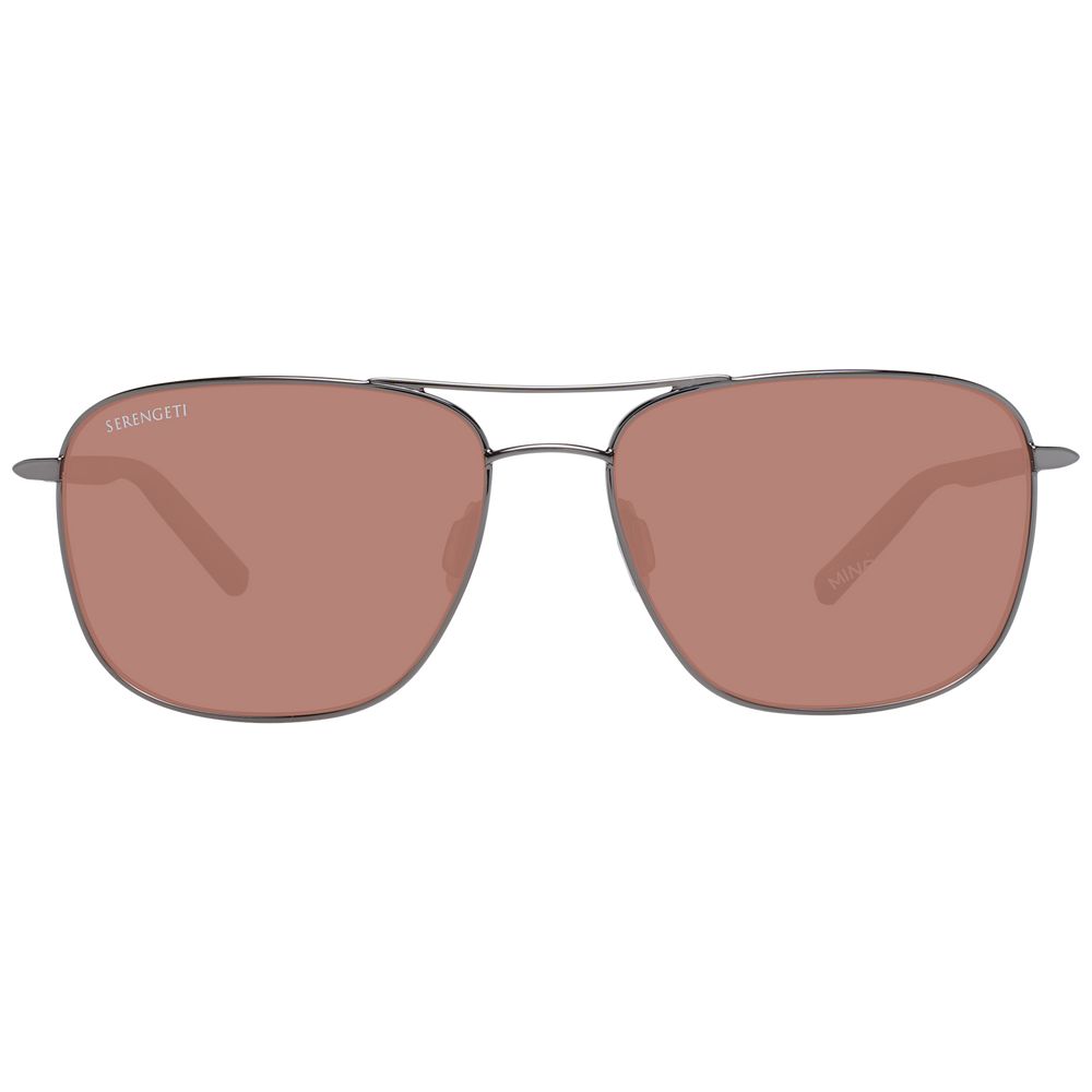 Gray Metal Sunglasses