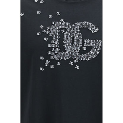 Black Cotton T-Shirt