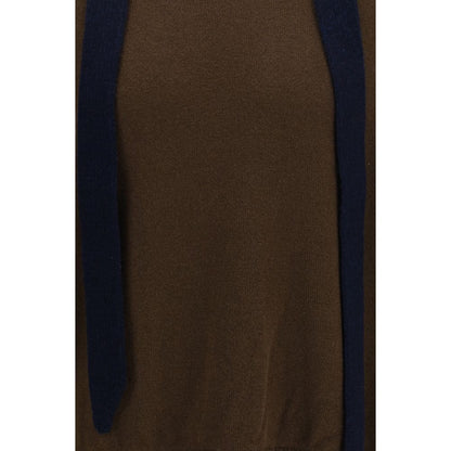 Brown Wool Oves Aries Sweatshirt