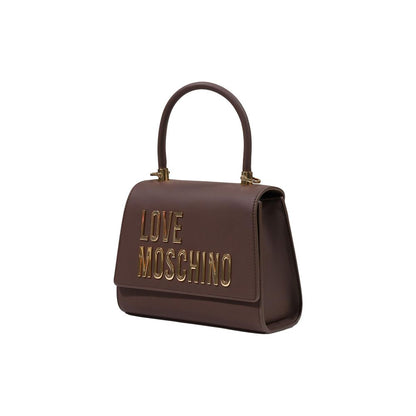 Brown Polyethylene Handbag
