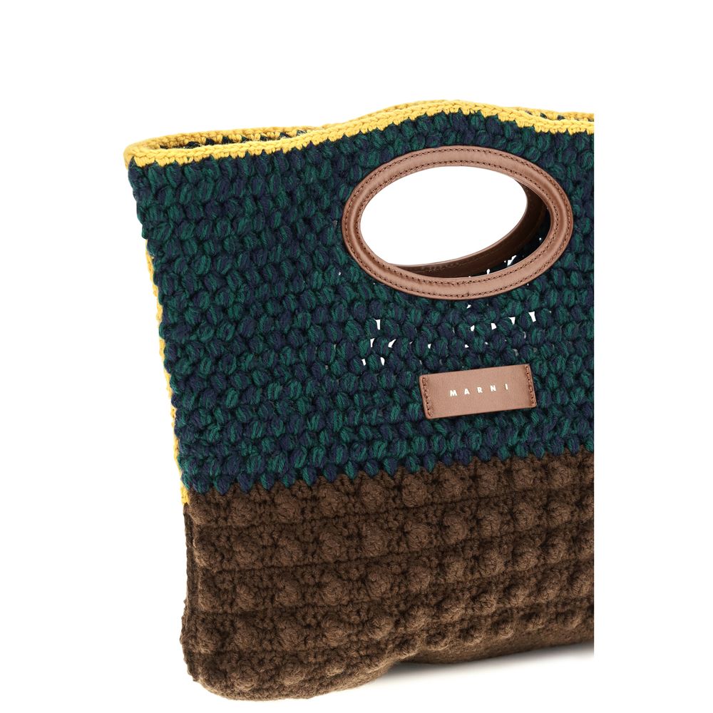Multicolor Wool Oves Aries Clutch Bag