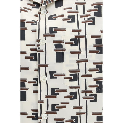Beige Cotton Shirt