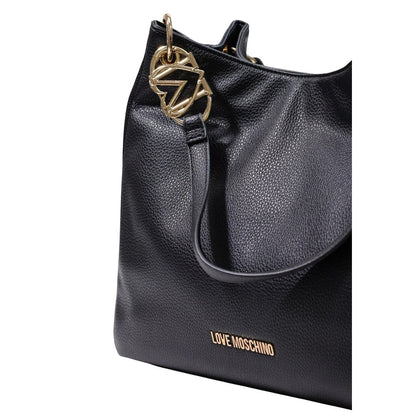 Black Polyethylene Handbag