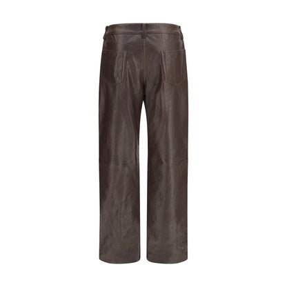 Brown Leather Pants
