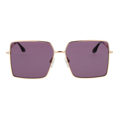Gold Stainless Steel Sunglasses