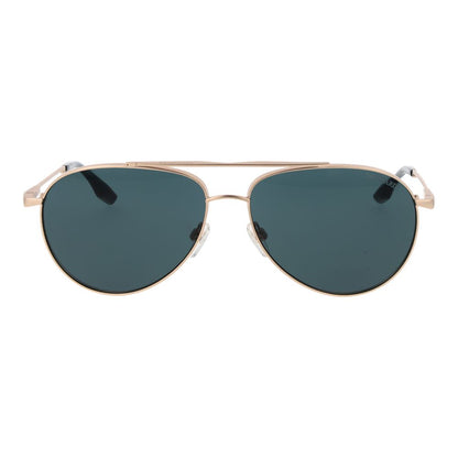 Gold Stainless Steel Sunglasses