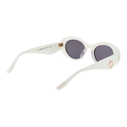 White Acetate Sunglasses