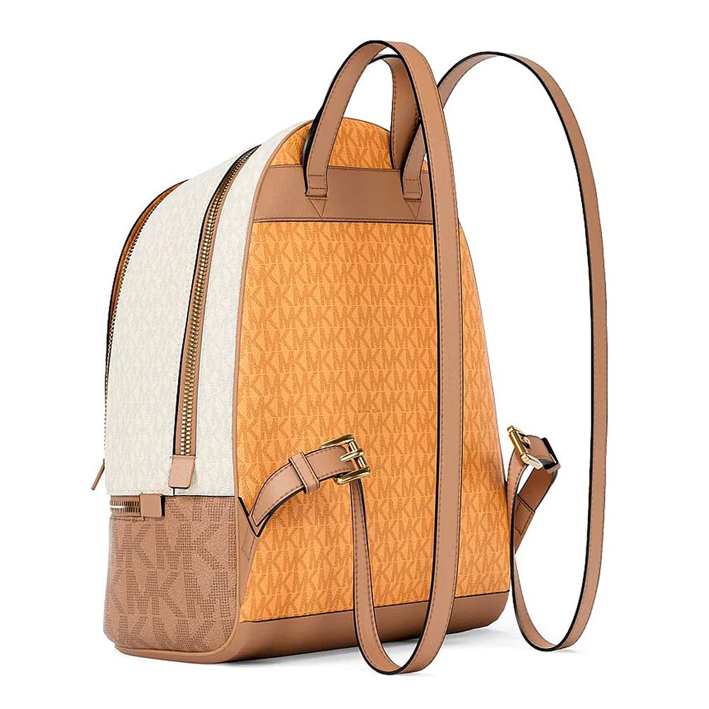 Orange Canvas Backpack
