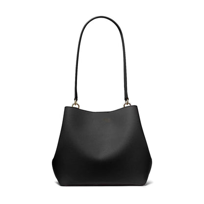Black Canvas Shoulder Bag