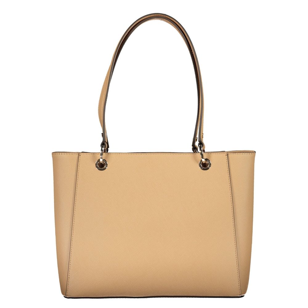Beige Poliuretano Women's Bag