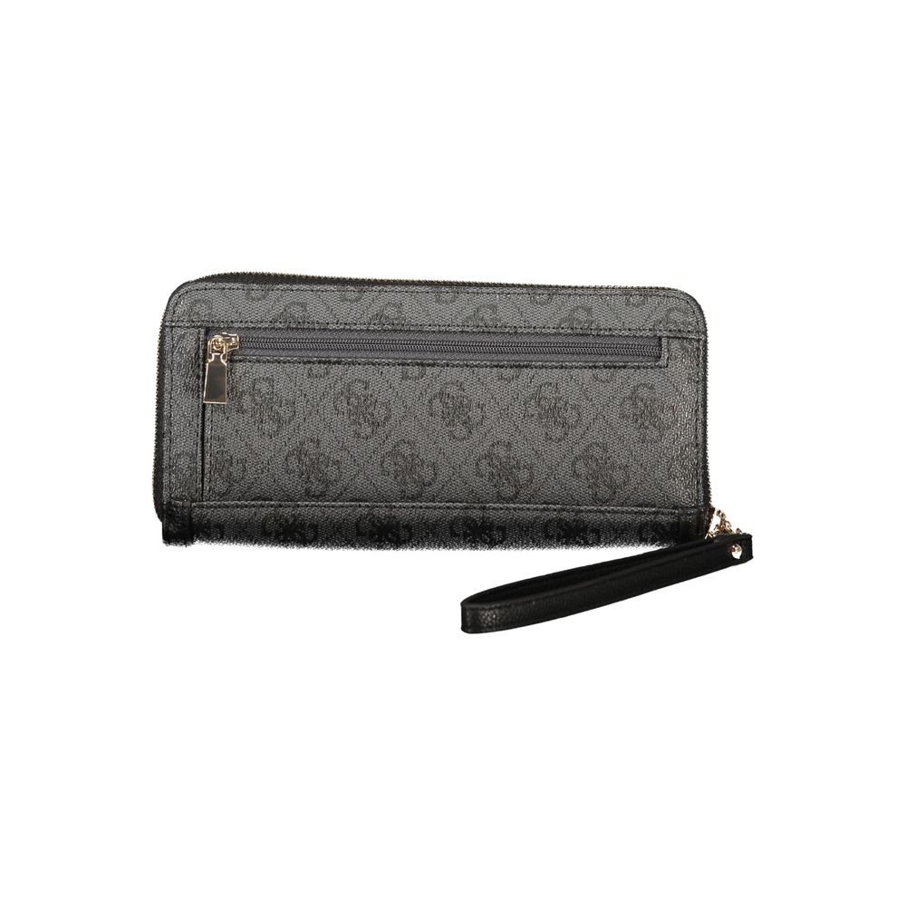 Nero Poliuretano Donna Wallet