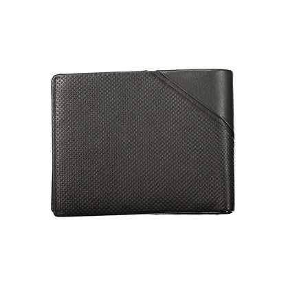 Black Leather Men's Wallet