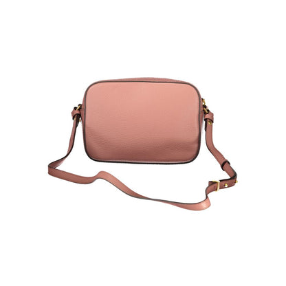 Pink Leather Women's Bag