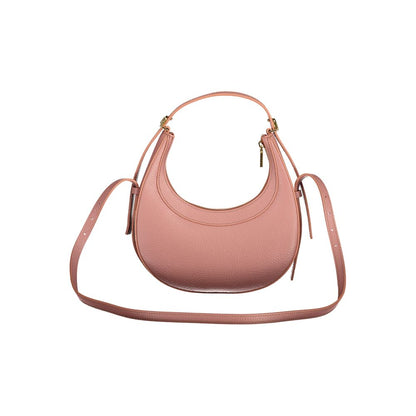 Pink Leather Handbag