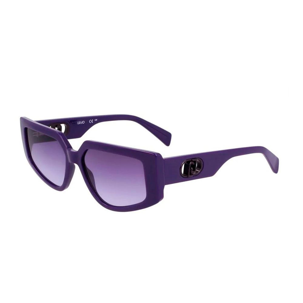Purple Injected Sunglasses