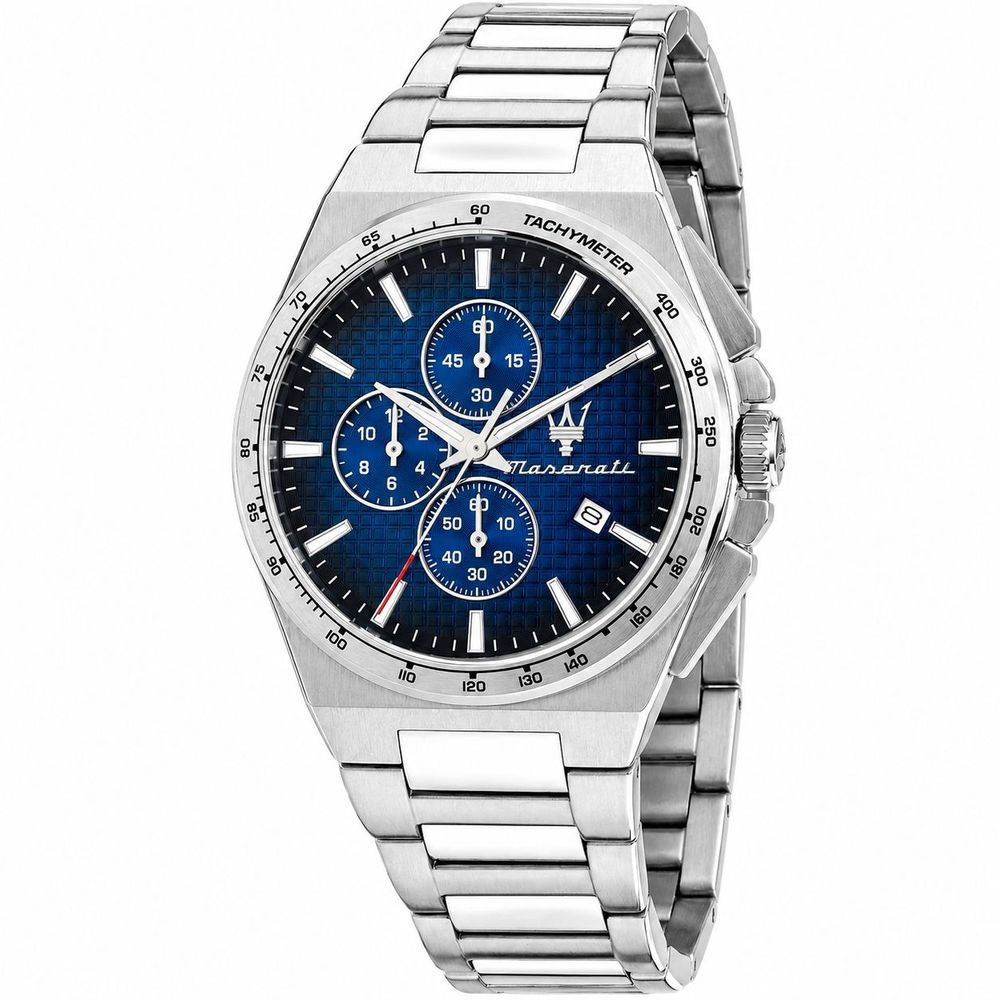 Gray Stainless Steel Dress Watch