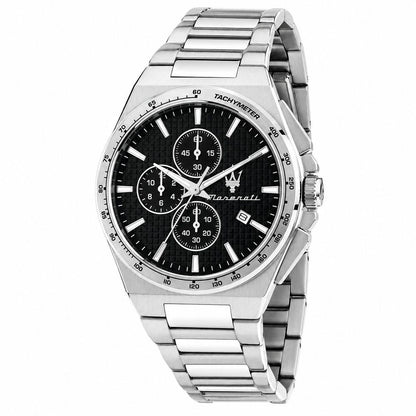 Gray Stainless Steel Dress Watch