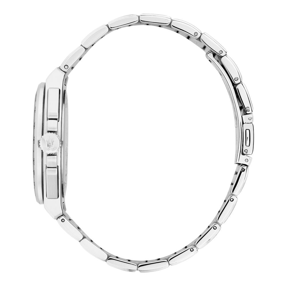 Gray Stainless Steel Dress Watch