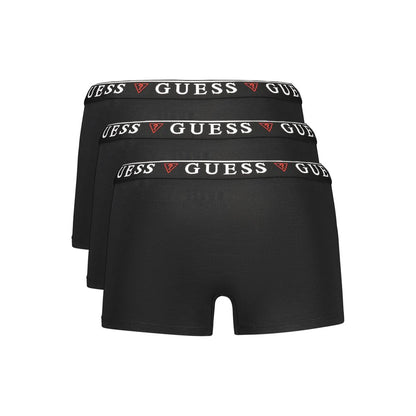 Black Cotton Men Underwear