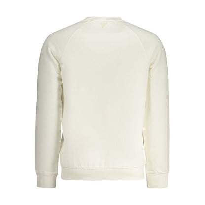 White Cotton Men's Sweatshirt