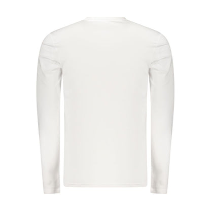 White Cotton Men's T-Shirt