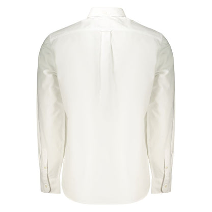 White Cotton Men's Shirt