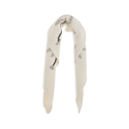 Beige Wool Oves Aries Scarf