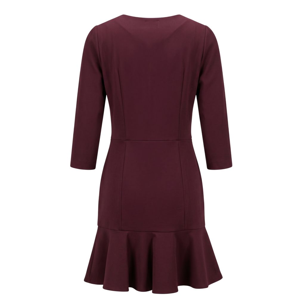 Red Viscose Women Dress