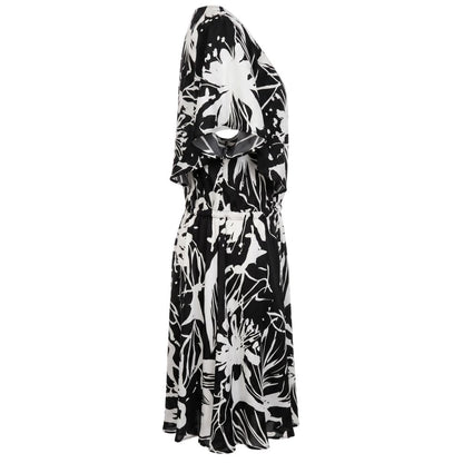Black Polyester Women Dress