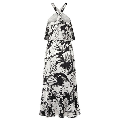Black Polyester Women Dress