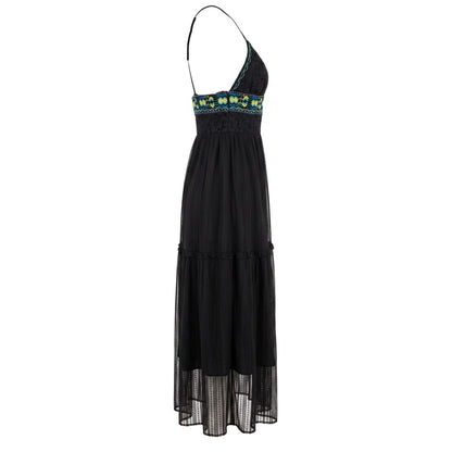 Black Cotton Women Dress