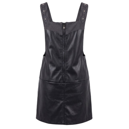 Blue Polyester Women Dress