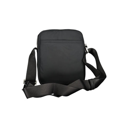 Black Polyester Men's Bag