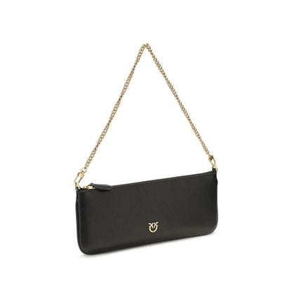 Black Calf Leather Bos Taurus Shoulder Bag