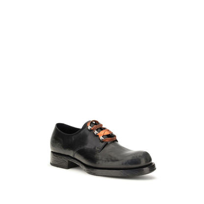 Black Calf Leather Bos Taurus Oxfords And Derbies