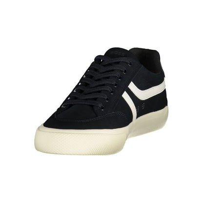 Blue Polyurethane Men's Sneaker