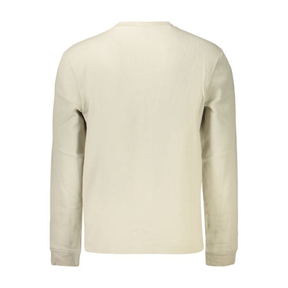Beige Cotton Men's Shirt