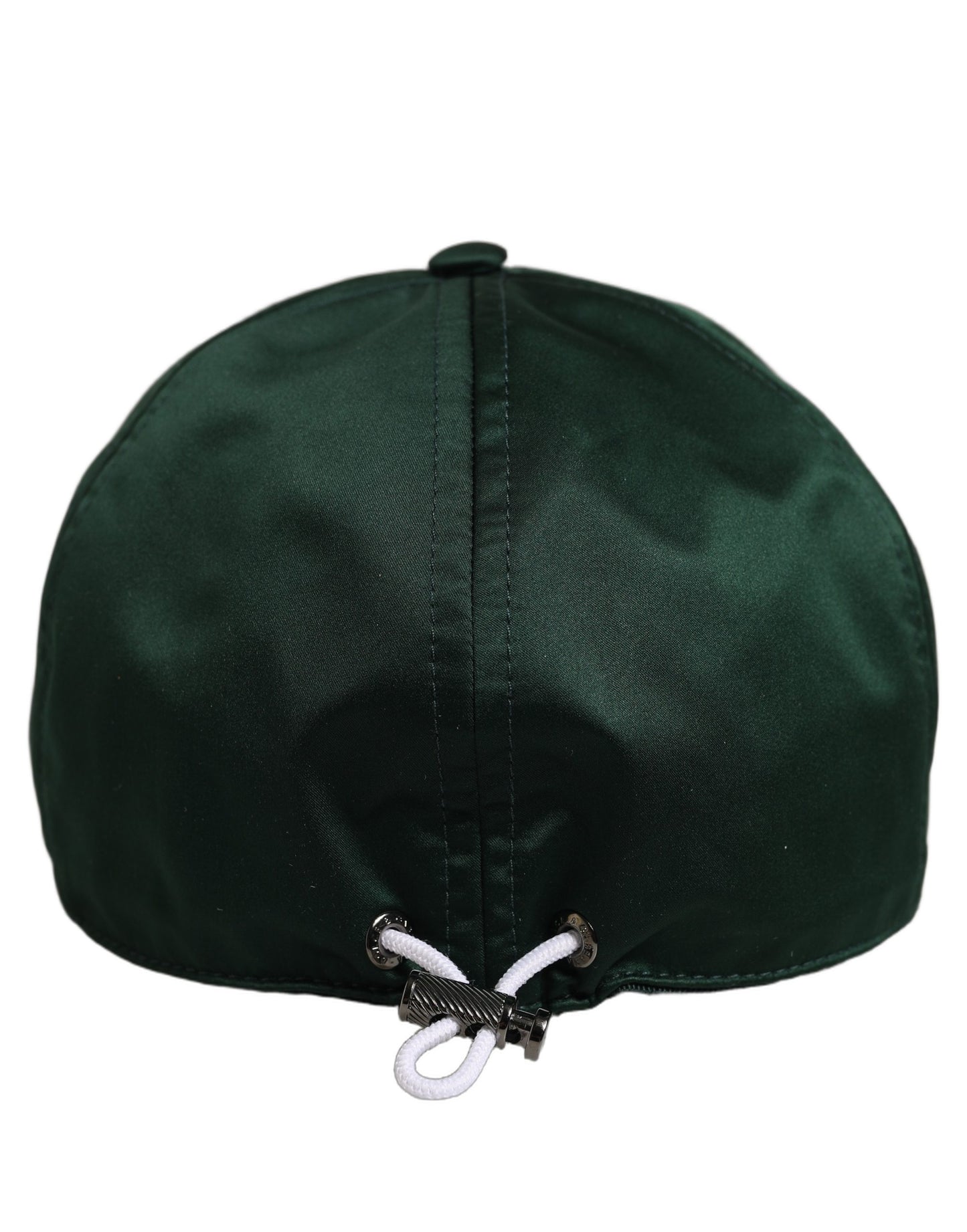 Men Deep Green Cotton Baseball Cap 6 Panels Hat