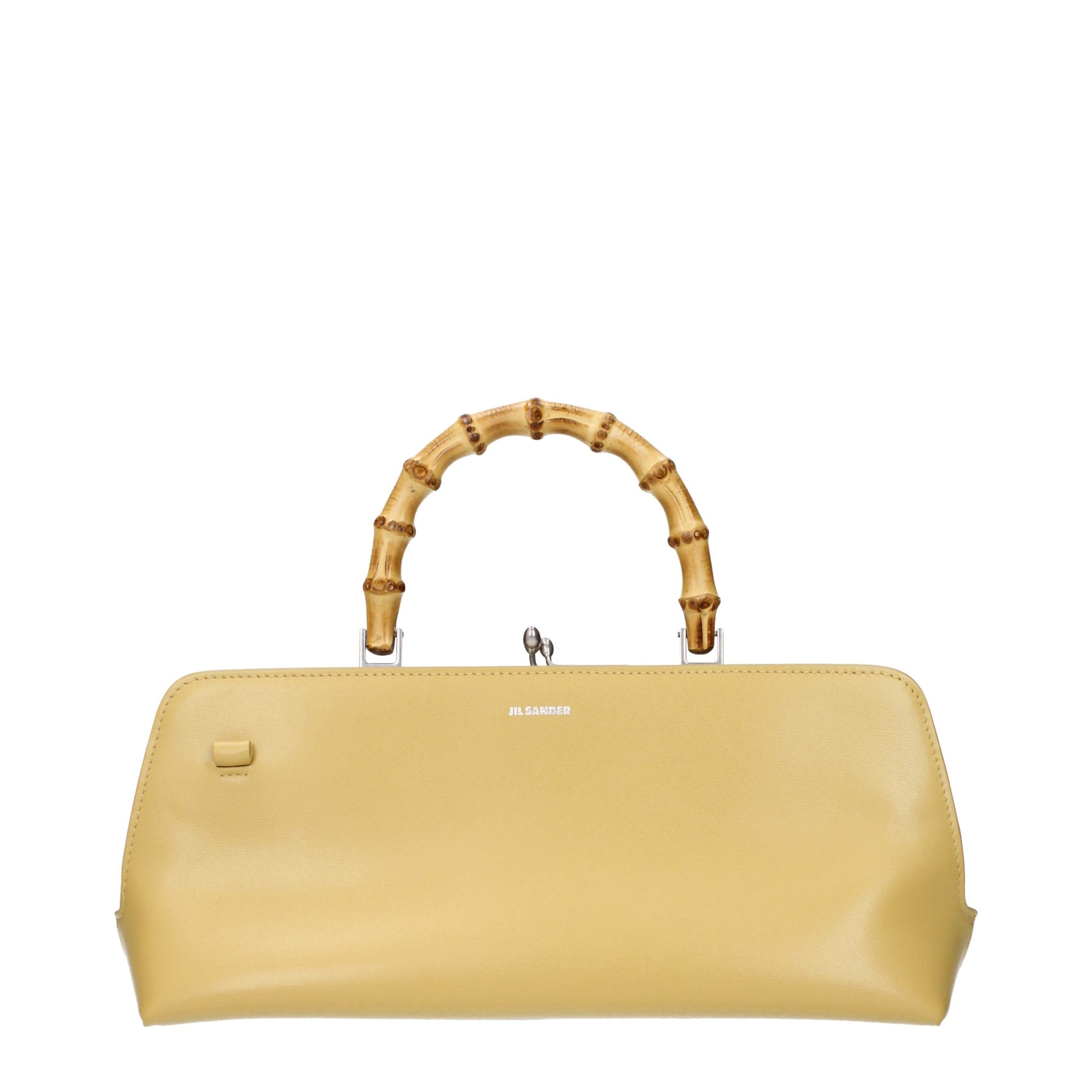 Yellow Leather Crossbody Bag