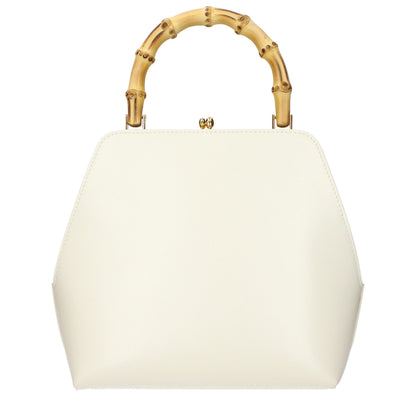 Beige Leather Handbag