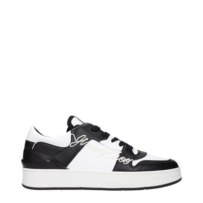 Black Leather Sneakers