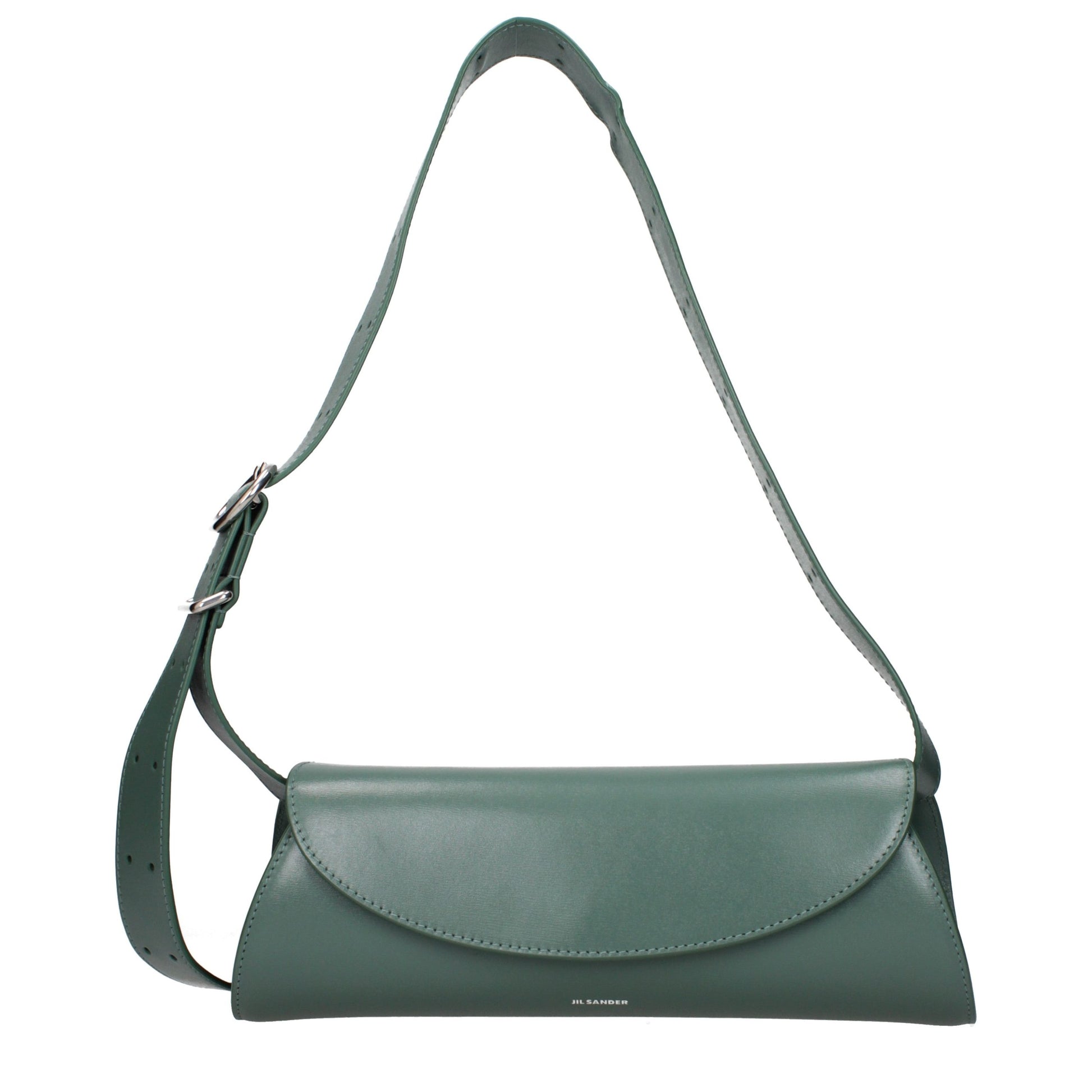Green Leather Crossbody Bag