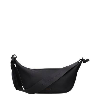 Black Leather Shoulder Bag