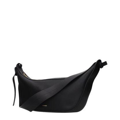 Black Leather Shoulder Bag