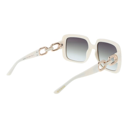White Plastic Sunglasses