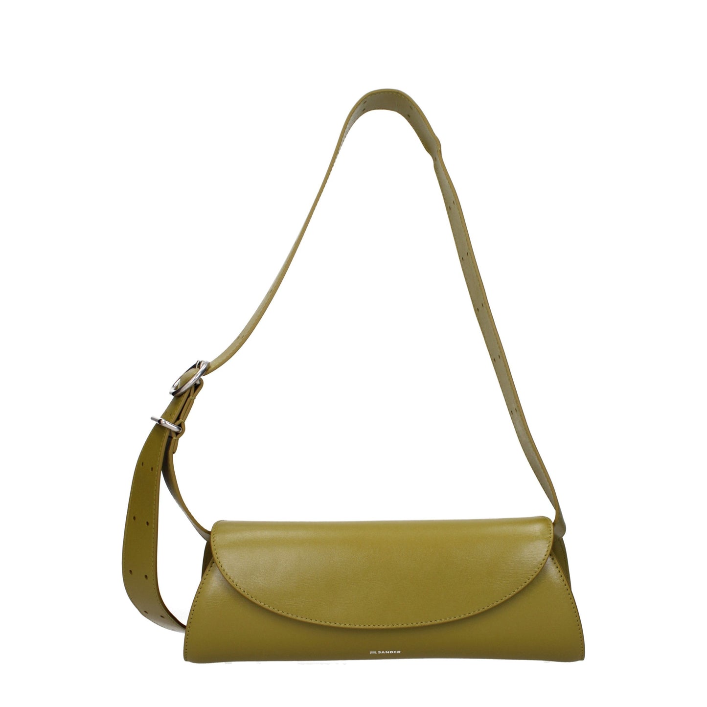 Green Leather Crossbody Bag