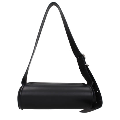 Black Leather Crossbody Bag