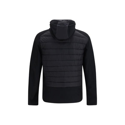 Black Goose Down Full-Length Jacket