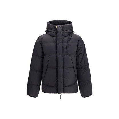 Black Goose Down Full-Length Jacket